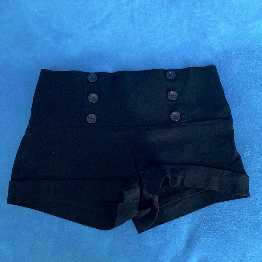 Charlotte Russe High-Waisted Sailor Shorts